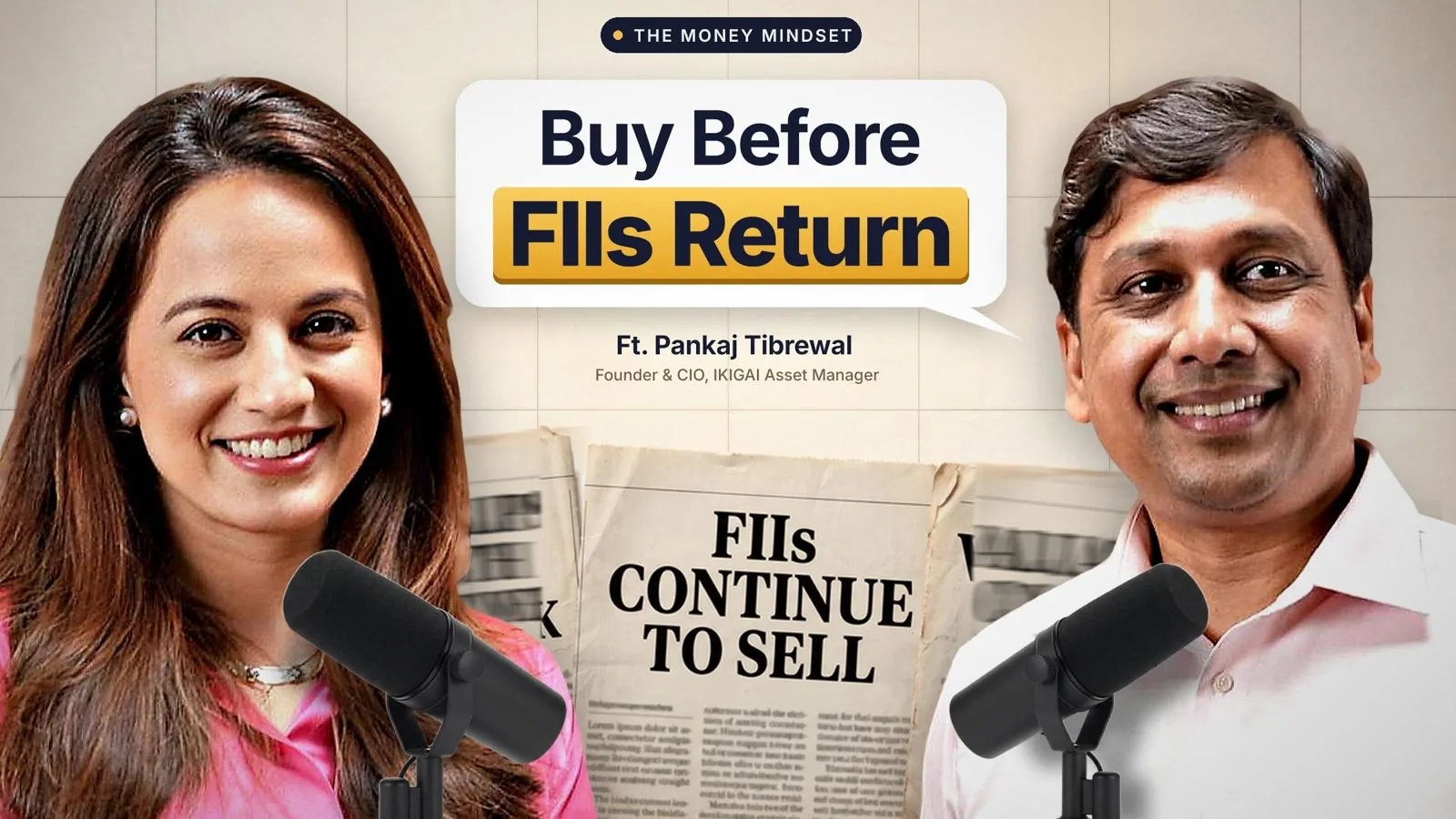 YouTube thumbnail: Buy before FIIs return
